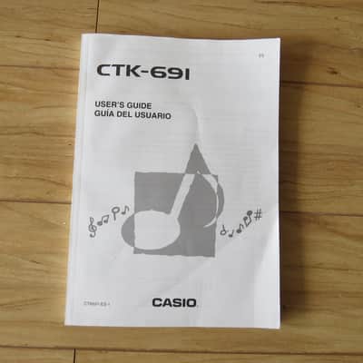 Casio CTK 691 Mid-2000's Silver image 5