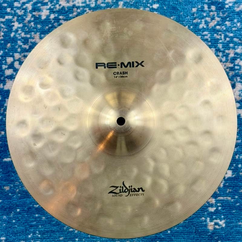 ALMOST N.O.S!! 26 YEARS OLD 14” Zildjian REMIX Crash image 1