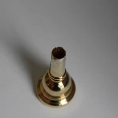 Schilke 51D Large Shank Mouthpiece - Gold plated image 5