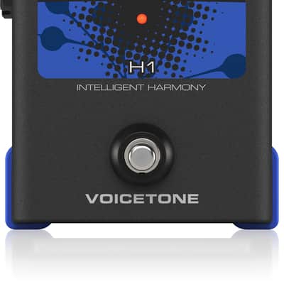 TC Helicon VOICETONE H1 Single-Button Stompbox for Realistic Guitar Controlled Vocal Harmony image 4
