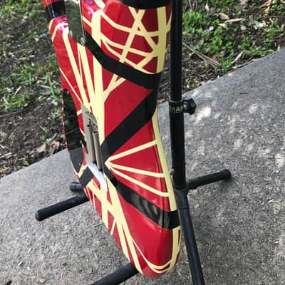 Tokai EVH Super Edition 1984 Black and Red Graphic image 12