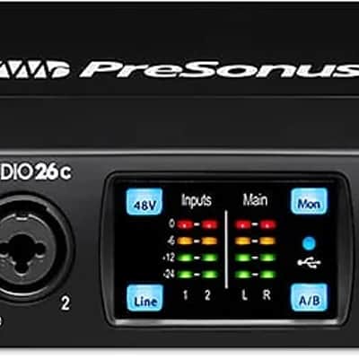 PreSonus STUDIO26C USB-C Audio Interface with StudioOne Artist Software image 2