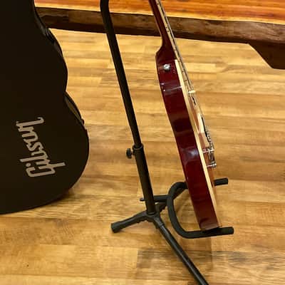 2021 Gibson Les Paul Classic HH Electric Guitar in Transparent Red w/ Gibson OHSC image 13