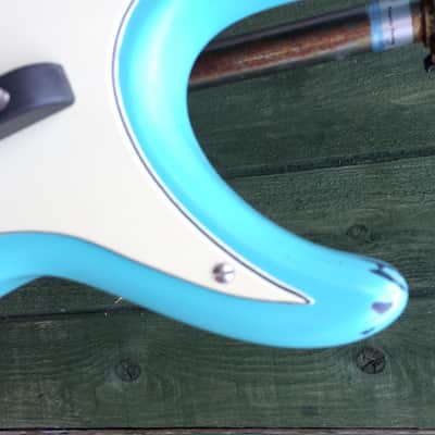 Recaster Bombora Bass relic Daphne Blue surf bass image 4