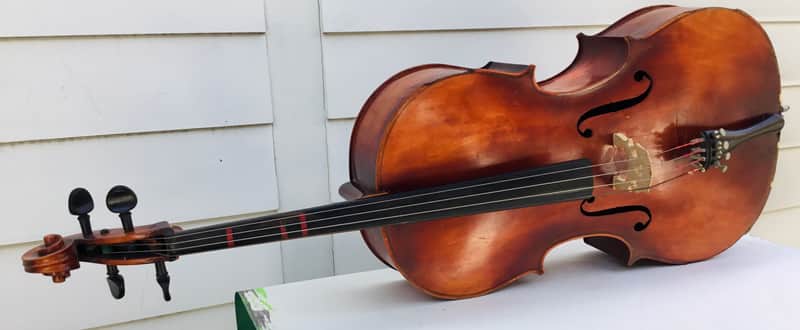 Cello 3/4 1940s Stradivarius Cremonenfis faciebat anno 1721 Made in Germany   1040s image 1