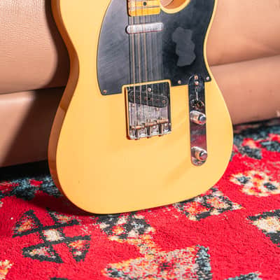 Fender Custom Shop '52 Telecaster Journeyman Relic 2023 - Aged Nocaster Blonde image 3