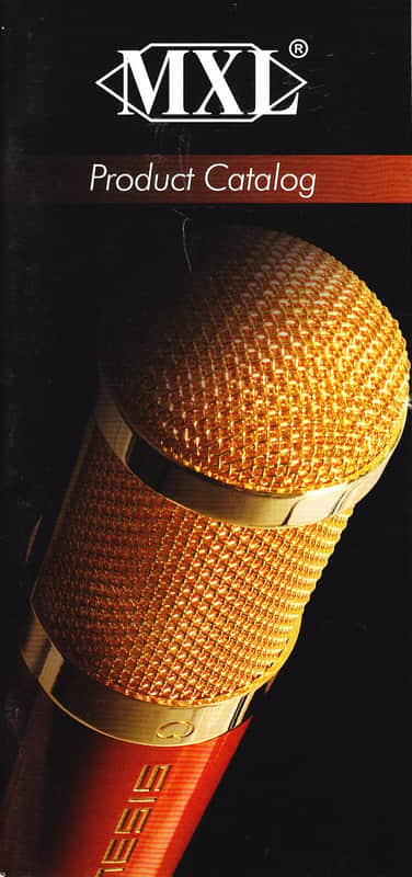 MXL Product Catalog 2009 Full Color Print imagen 1