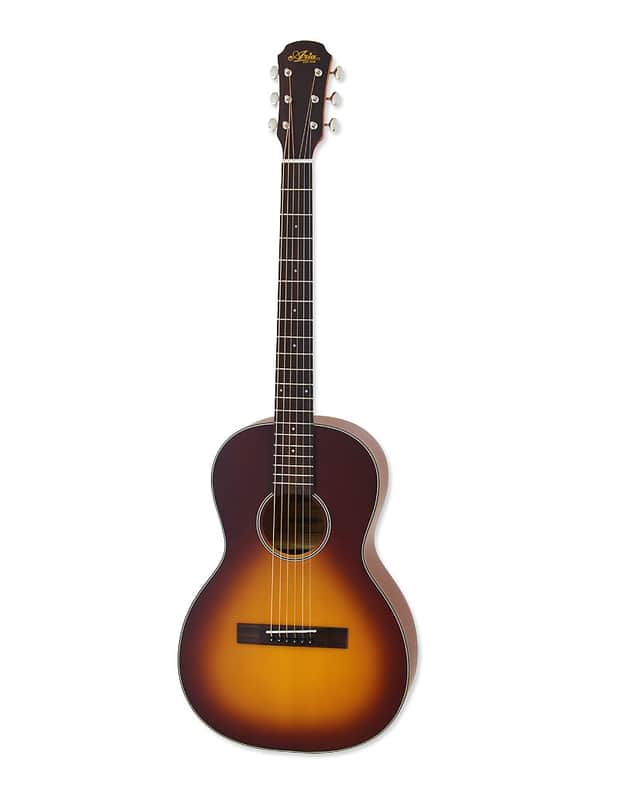 Aria 131-MTTS Vintage 100 Series Parlor Spruce Top Mahogany Neck 6-String Acoustic Guitar image 1