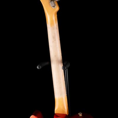 Pre Owned 2024 Fender Custom Shop Postmodern Telecaster HS Journeyman Relic Faded Aged Candy Tangerine With OHSC image 11