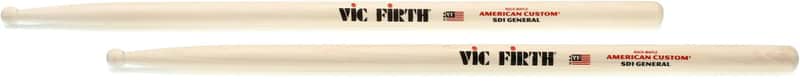 Vic Firth American Custom Drumsticks - General (24-pack) Bundle
