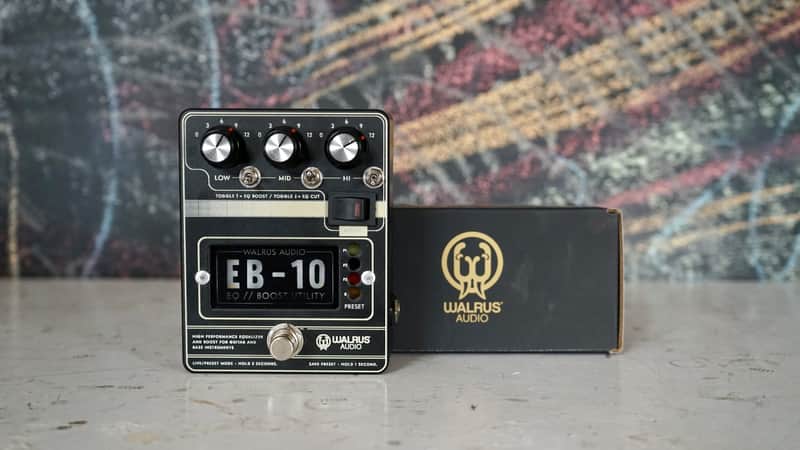 Walrus Audio EB-10 Preamp/EQ/Boost image 1