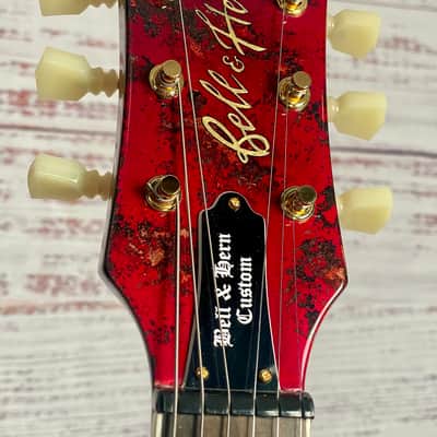2026 Bell & Hern SG Custom "Red Hot Lover" Seymour's Kluson's w/HSC Mahogany body and neck Rosewood fretboard Angus, Derek, Carlos image 6