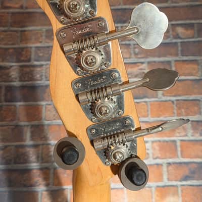 Vintage 1972 Fender Telecaster Bass Maple Fretboard Natural image 20