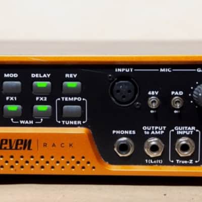 Avid Eleven Rack Guitar Multi-Effects Processor and Pro Tools Interface 2010 - 2017 - Orange image 3