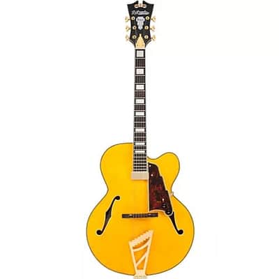D'Angelico Premier EXL-1 Hollowbody Electric Guitar Honey Blonde image 5