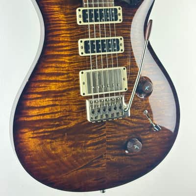PRS Studio 2012 Black Gold Burst Electric Guitar Made In USA With Case image 3