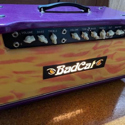 Bad Cat Black Cat Purple Glitter 2007 30w Head image 7
