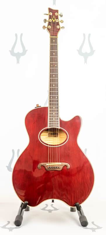 Daion The Year Series '81 Caribou - Wine Red (WR) - Electric Acoustic Six String image 1