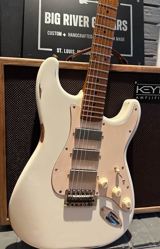 Big River Jimmy Herring Stratocaster 2024 - Light Relic, Roasted Maple Neck image 1