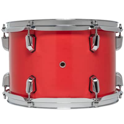 British Drum Company Enigma 3pc Club Drum Set Satin Scarlett. New with Full Warranty! image 5