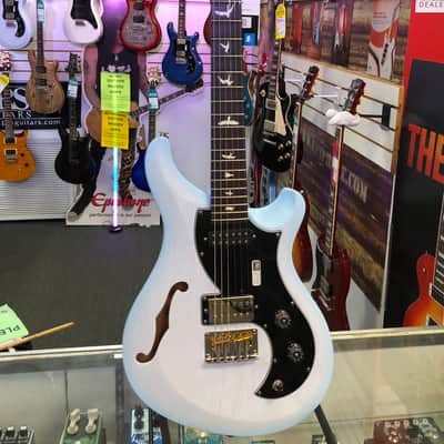 PRS S2 Vela Semi-Hollow Satin Cloud Burst with Gig Bag - Free Shipping image 1