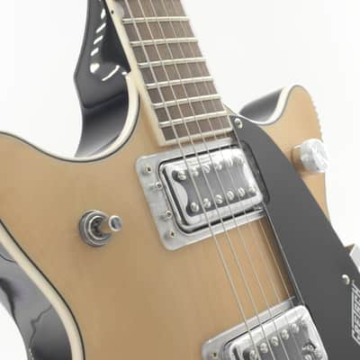 Gretsch G5222 Electromatic Double Jet BT with V-Stoptail 2024 Aged Natural 3708gr image 5