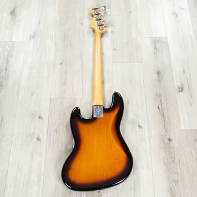 Mint Fender Gold Foil Jazz Bass, Ebony Fingerboard, 2-Color Sunburst image 7
