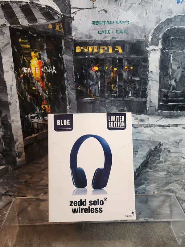 Zedd solo Zedd Solo 2 Wireless Limited Edition  Blue Headphones 2015 - Blue image 1