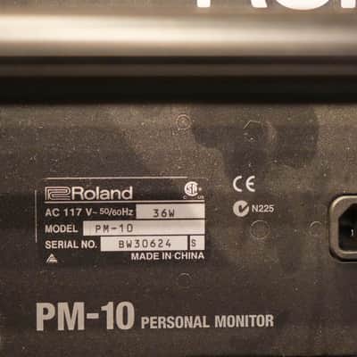 Roland PM-10 1x10 30w V-Drum Personal Monitor - Used image 5