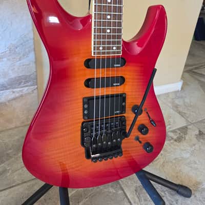 1991 Yamaha RGX 812J - Sunburst - Made in Japan Super Strat - Active Pickups - Extremely Rare - Only one in US image 19