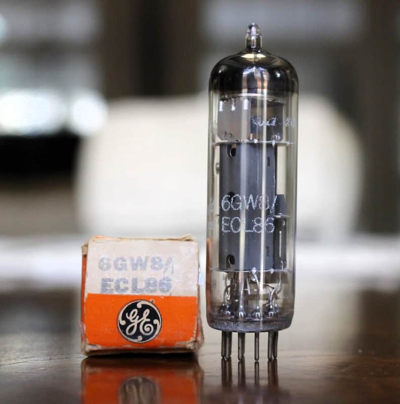 Mullard ECL86 / 6GW8 – NOS/NIB – GE Branding – Awesome 1964