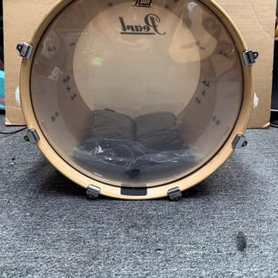 Pearl Decade Maple 18" x 14" Bass Drum Gloss Deep Blue (#216) - Brand New w/ Muffling Pillow image 4