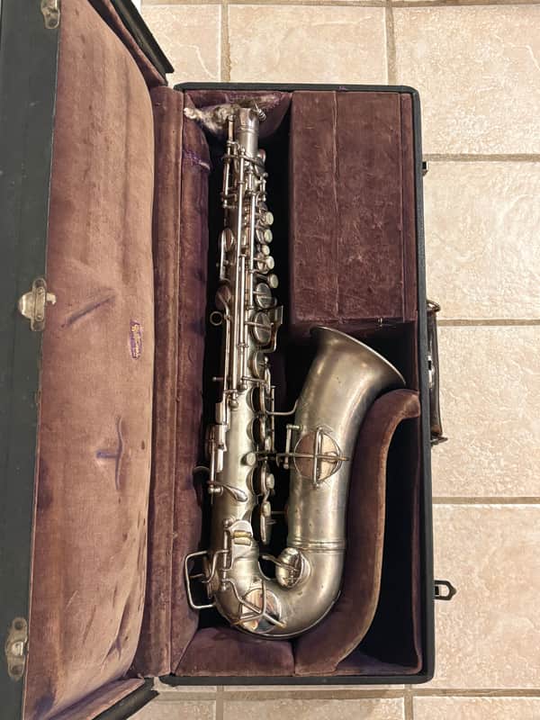 Vintage Conn New Wonder Alto Sax with Original Lacquer image 1
