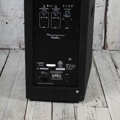 Powerwerks PWR10 Powered Speaker 10 Inch 600 Watt Speaker Cabinet Black image 6