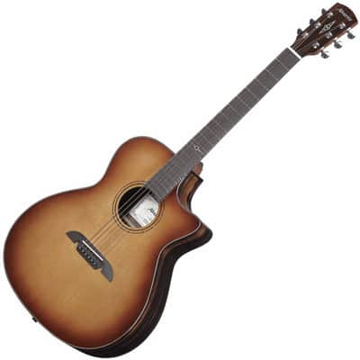 Alvarez Artist Elite AEG95ce Red Cedar/Macassar Ebony Grand Auditorium Acoustic Guitar image 3
