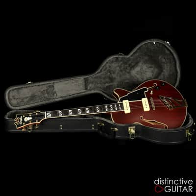 Demo D'Angelico Deluxe SS Satin Trans Wine image 12