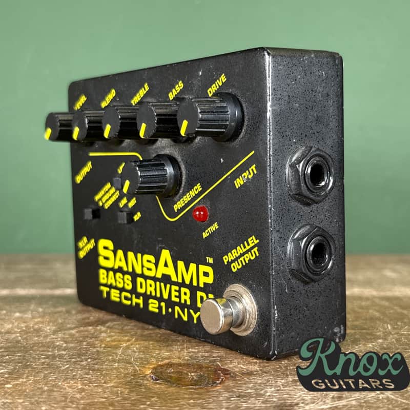 Tech 21 Sansamp Bass Driver D.I. 1994 - 2016 - Black image 1