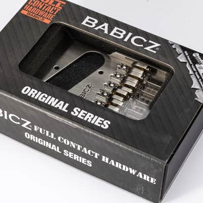Babicz Full Contact Hardware FCHTELENVBA Ashtray Telecaster Bridge - Brushed Aged image 4