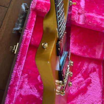 DEMO VIDEO Epiphone Limited Edition inspired by Gibson '58 Korina Explorer (US customers, tax included in shipping cost) Reissue 2022 - Antique Natural image 10