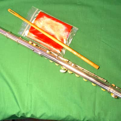 Wm.S.Haynes-Gorgeous Solid Silver Commercial Model Flute-Overhauled-Sweet Tone! image 8