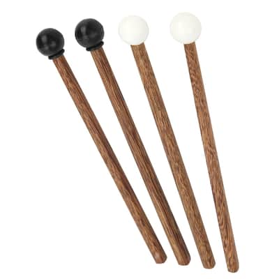 2 Pair Wood Mallets Percussion Sticks For Energy C... – Vicedeal - View #5