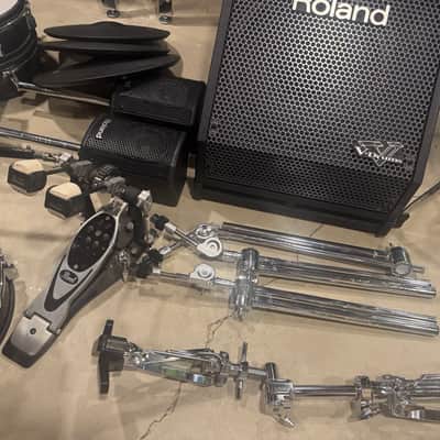 Roland TD-20 V-PRO 6 piece Drum Kit BLACK TD-20K w/All Cables image 5