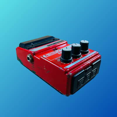 DOD Supra Distortion FX55-B Red 1990s image 3