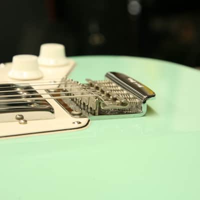 Ernie Ball Music Man Albert Lee HH Hardtail - 2010 - Mint Green - w/ EBMM Case and Case Candy image 10
