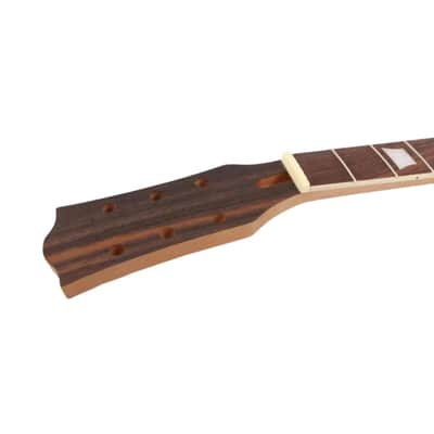 Les Paul/SG Style Set Guitar Neck, Unfinished Mahogany with Rosewood Fretboard image 4
