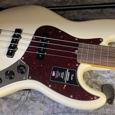 NEW Old Stock! 2021 Fender American Professional Jazz II Bass - Fretless - Authorized Dealer - 8.9lbs
