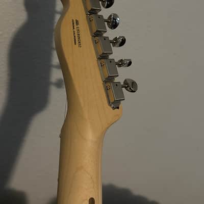 Signed by Joe Bonamassa-Fender American Performer Telecaster Hum with Maple Fretboard 2018 - Present - Vintage White image 5