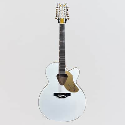 Gretsch G5022CWFE-12 Rancher Falcon Acoustic Electric Guitar - White image 6