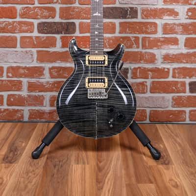 PRS Carlos Santana Pre-Production Prototype #3 Flame Maple Top Transparent Grey Black 1995 w/OHSC image 4