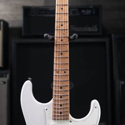 Suhr Pete Thorn Signature Traditional 90 Electric Guitar - Trans White with Gig Bag image 5